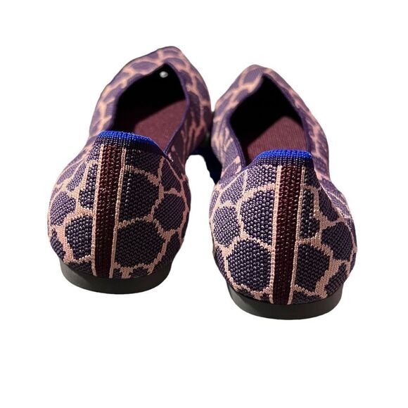 Rothys The Point Violet Giraffe‎ Retired!! Women’s Size 10.5 Safari Animal Print - Picture 7 of 12